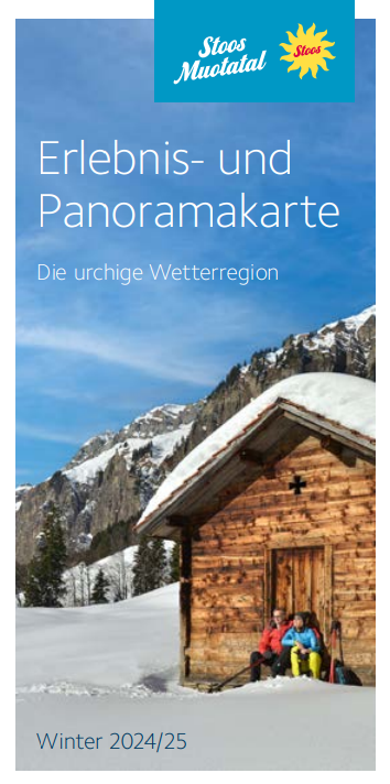 Activity and Panoramic map winter - German