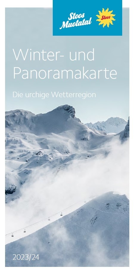 Winter and Panoramic map - German