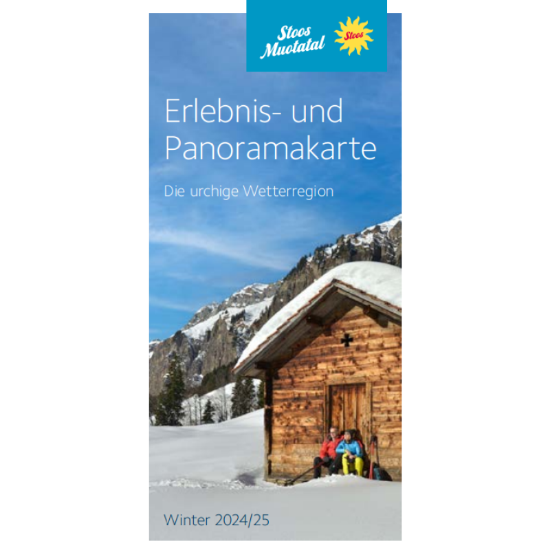 Activity and Panoramic map winter - German